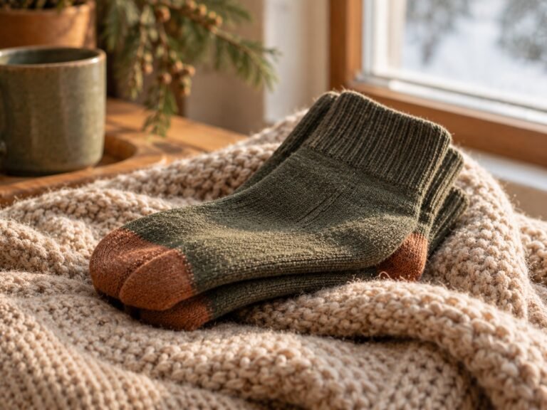 Calcetines de lana merina: calor sin grosor
